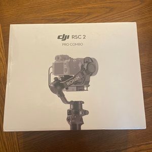 NIB DJI RSC 2 Pro Combo Camera Stabilizer